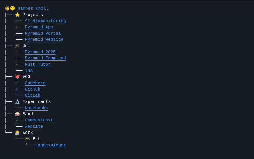 Aufwerten der GitHub-Profilseite